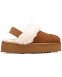 Xti - Suede Slingback Clogs By - Lyst