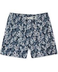 Sunset and Vine - Sunset And Vines Floral Woven Swim Trunks - Lyst