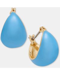 On 34th - Small Color Hoop Earrings - Lyst