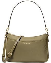 Michael Kors - Michael Jet Set Small Nylon Top Zip Pochette Crossbody - Lyst
