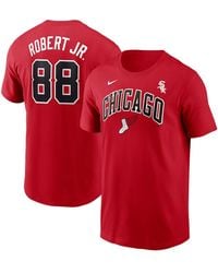 Nike - Luis Robert Jr. Chicago White Sox 2025 City Connect Fuse Name Number T-shirt - Lyst