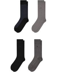 Calvin Klein - 4-pack Assorted Crew Socks Set - Lyst