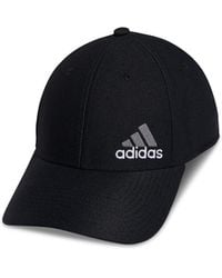 adidas - Release 3 Stretch Fit Logo Embroidered Hat - Lyst