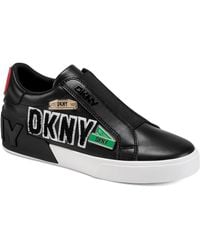 DKNY - Mindy City Signs Slip-on Sneakers - Lyst