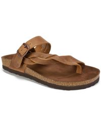 White Mountain - Crawford Footbed Sandals - Lyst