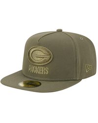 KTZ - Green Bay Packers Color Pack A-frame 59fifty Fitted Hat - Lyst