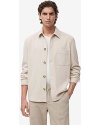 Mango - Regular Fit Flannel Overshirt - Lyst