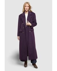 Oasis - Maxi Tailored Coat - Lyst