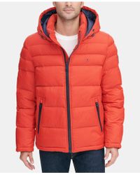 tommy jeans 90s down puffer jacket in navy