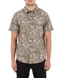 Hurley - Lido Stretch Short Sleeve Shirt - Lyst
