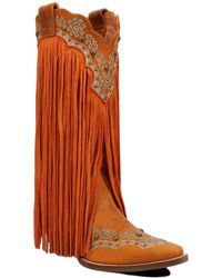 Dingo - Tequila Sunrise Suede Boot - Lyst