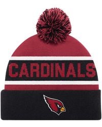 Starter - And Arizona Cardinals Cuffed Knit Hatâ With Pom - Lyst