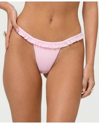 Edikted - Avah Ruffle Bikini Bottom - Lyst