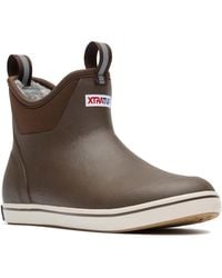 XtraTuf - Fleece Lined Ankle Deck Boot - Lyst
