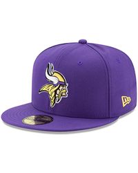 KTZ - Purple Minnesota Vikings Omaha 59fifty Fitted Hat - Lyst