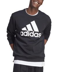 adidas - Essentials Fleece Big Logo Sweatshirt - Lyst