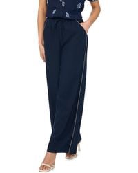 Cece - Pull-on Tie Waist Pants - Lyst