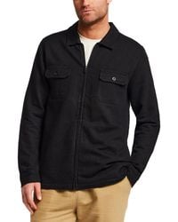 Vintage & Black - Vintage & Regular-fit Full-zip Jacket - Lyst