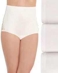 Vanity Fair - 3-pk. Lace Nouveau Brief Underwear 13011 - Lyst