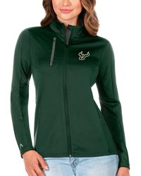 Antigua - Green/graphite South Florida Bulls Generation Full-zip Jacket - Lyst