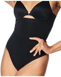Spanx - Seamless High-waisted Shaping Thong - Lyst