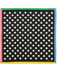Kate Spade - Breezy Dot Silk Bandana Scarf - Lyst