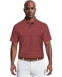 PGA TOUR - Textured Polo Shirt - Lyst