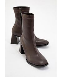 Prologue Shoes - Plesa Chunky Heel Boot () - Lyst