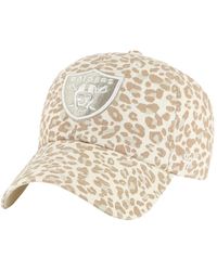 '47 - Las Vegas Raiders Panthera Clean Up Adjustable Hat - Lyst
