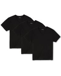 Lacoste - 3-pack Essential Cotton V-neck Regular Fit Undershirts - Lyst