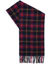 Polo Ralph Lauren - Woolen Plaid Scarf - Lyst