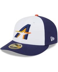 KTZ - White/navy Houston Astros 2025 City Connect Low Profile 58fifty Fitted Hat - Lyst