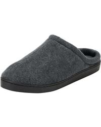 Kingsize - Big & Tall Fleece Clog Slippers - Lyst