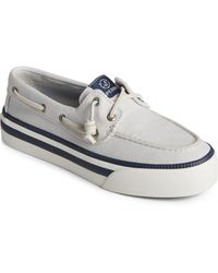 Sperry Top-Sider - Sea Cycled Bahama 3.0 Platform Textile Grey Boat Shoe Sneakers - Lyst