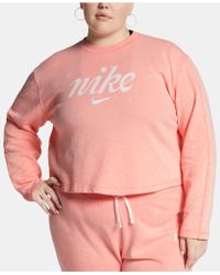 coral nike sweatsuit