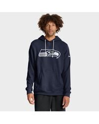 Nike - Seattle Seahawks Sideline Standard Issue Initial Home Dri-fit Hoodie - Lyst