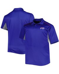 Profile - Buffalo Bills Big And Tall Team Color Polo Shirt - Lyst