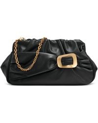 Donna Karan - Bella Medium Leather Clutch - Lyst