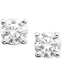 Macy's - Diamond Stud Earrings (1/2 Ct. T.w. - Lyst