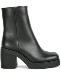 LONDON RAG - Sins Platform Bootie - Lyst