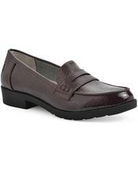 White Mountain - Galah Block Heel Loafer - Lyst