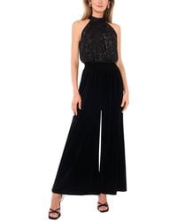 Vince Camuto - Sequined Sleeveless Jumpsuit - Lyst