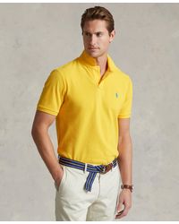 Polo Ralph Lauren - Custom Slim Fit Mesh Polo - Lyst