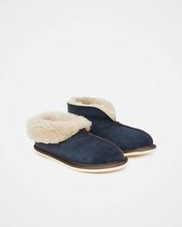 Celtic & Co. - Ladies' Shearling Bootee Slippers - Lyst