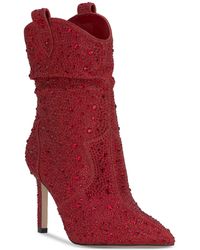 Jessica Simpson - Evgena Stiletto Western Booties - Lyst