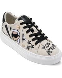 KARL LAGERFELD - Cate Ikonic Sneakers - Lyst