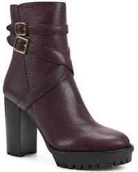 vince camuto cosmika buckle bootie