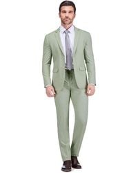 Gino Vitale - 2 Piece 4 Way Stretch Notch Lapel Slim Fit Suit - Lyst