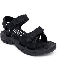 Nautica - Bulty Round Toe Strappy Sandals - Lyst