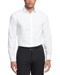 Tommy Hilfiger - Slim Fit Th Flex Essentials Wrinkle Resistant Stretch Dress Shirt - Lyst